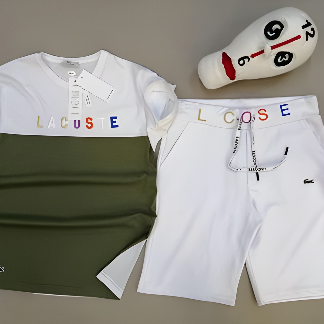 Lacoste Shorts Set